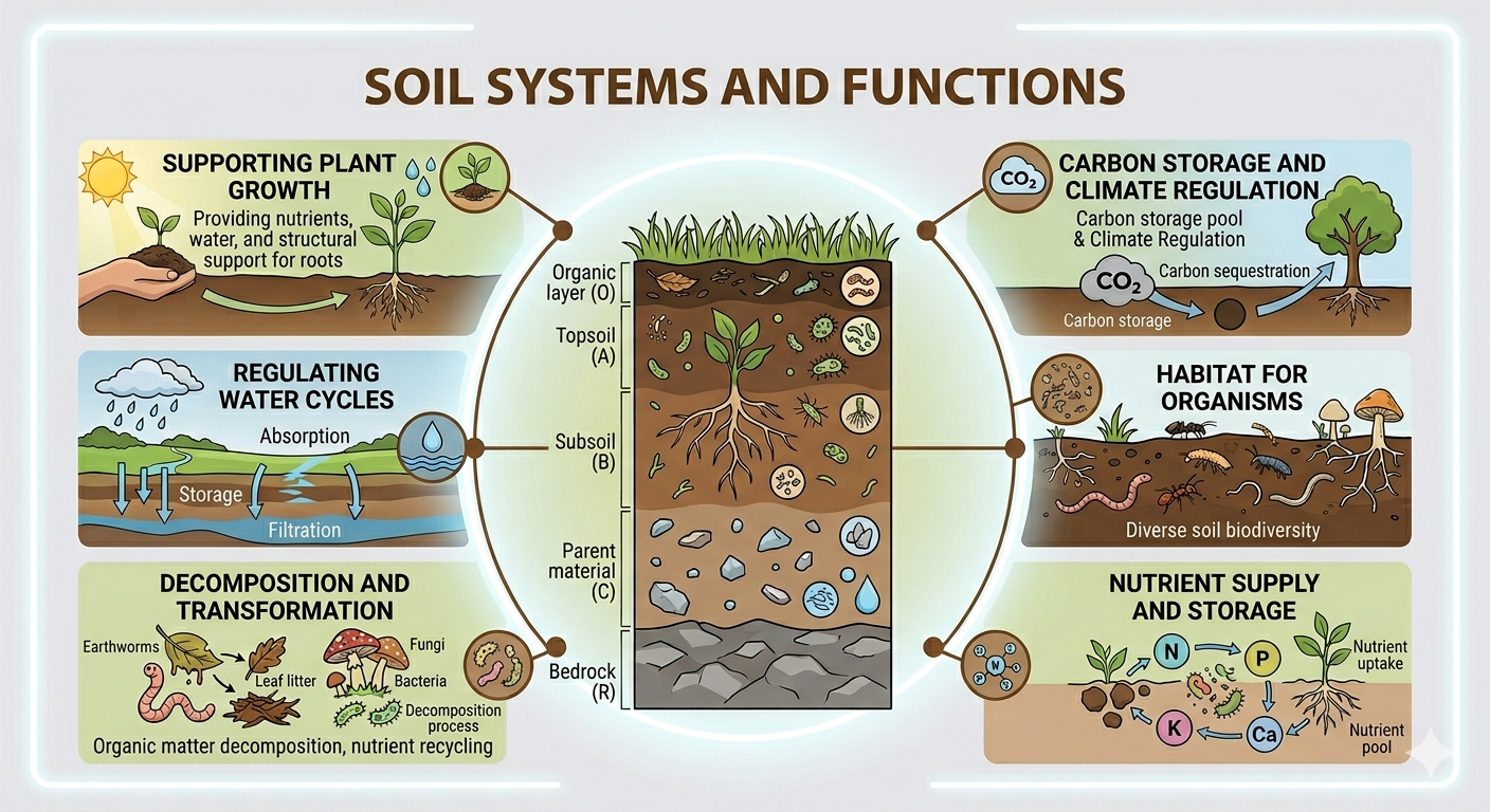 SHORT COMMUNICATION: Introduction to SOIL SYSTEMS AND FUNCTIONS in the context
