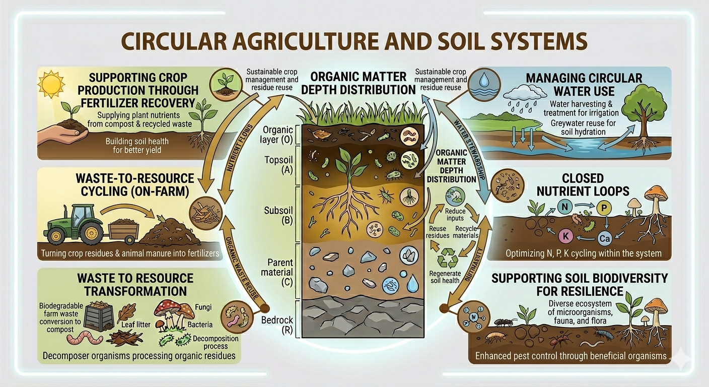 SHORT COMMUNICATION: Introduction to CIRCULAR AGRICULTURE AND SOIL SYSTEMS in the context